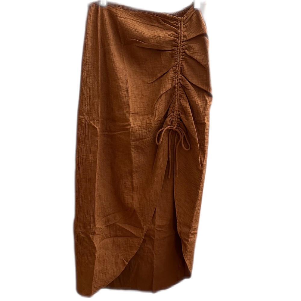 Free People Corine Ruched skirt